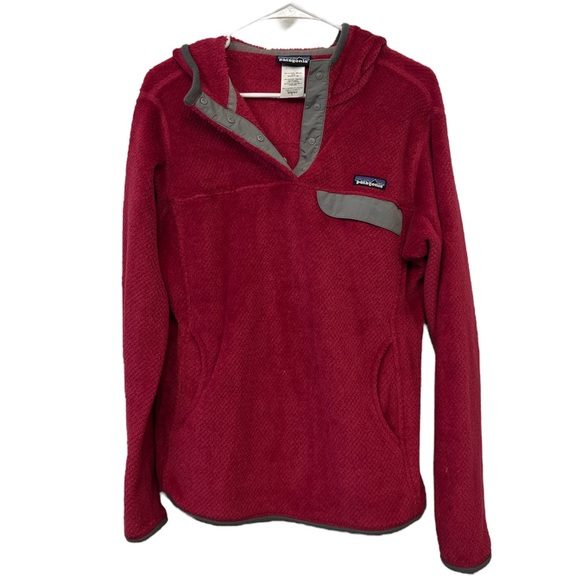 Patagonia Sweaters - Patagonia Pink Synchilla Hoodie Medium